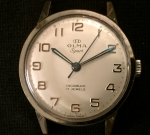 Olma Sport steel white dial, 60's, 650 SEK 2022-12-09