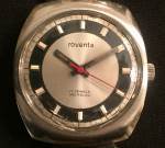 Roventa steel white dial, 70's 925 SEK 2024-04-15