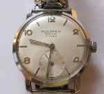 Fleurier, 50's mens' watch, steelstrap