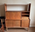 Bräntorps cupboard teak, multifunction Sweden 50's, SOLD 2025-01-28