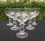 Erik Höglund Boda H41, 11 wineglasses crystal Sweden, 85 SEK/item 2023-12-01