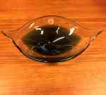 Sea leaf bowl blue & clear crystal, 50's 425 SEK 2021-09-30