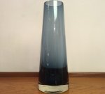 Rihimäen lasi Finland signed vase, SOLD 2018-06-29