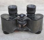 German binoculars, Busch, Ratenow, 6x30, probably 1950's. Height 11 cm. SOLD