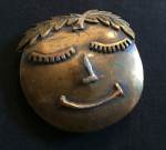 Bronze belt buckle, probably Danish 1920's, 425 SEK 2023-04-21