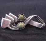 Silver brosch, 50-tal