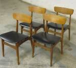 1 Schionning-Elgaard Danish teak chair, 50's 2250 SEK 2024-03-21