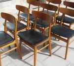 2 Farstrup Danish teak chairs, 60's 1950 SEK/item (sold together) 2024-04-15