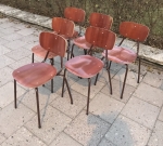 2 danska skolstolar 50-60-tal, SÅLDA 2024-12-15