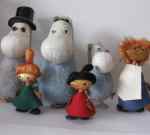 Atelier Fauni Moomin figurines, Finland, 50's, SOLD 2013-10-20